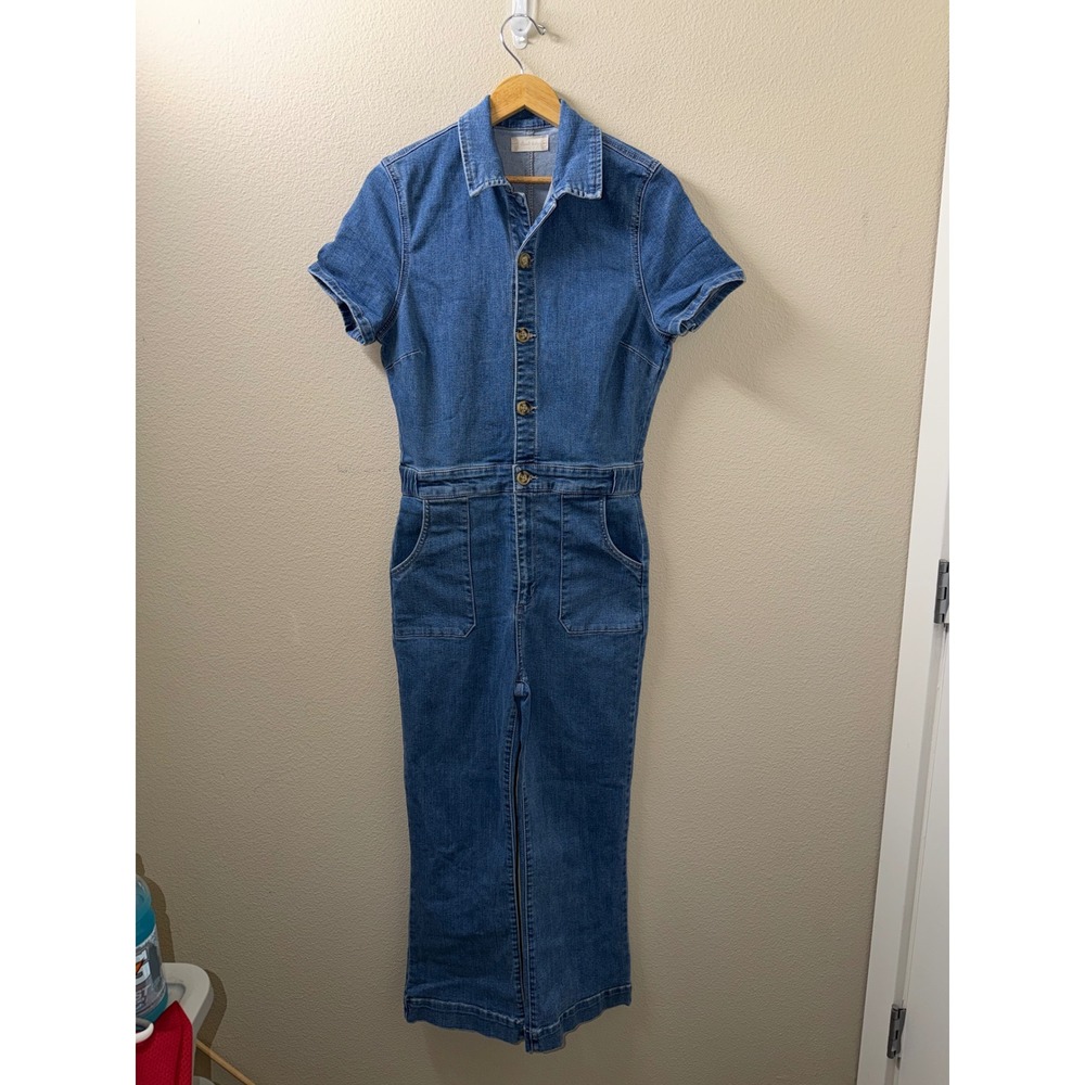 Women's Altard State Jean Romper Size Large